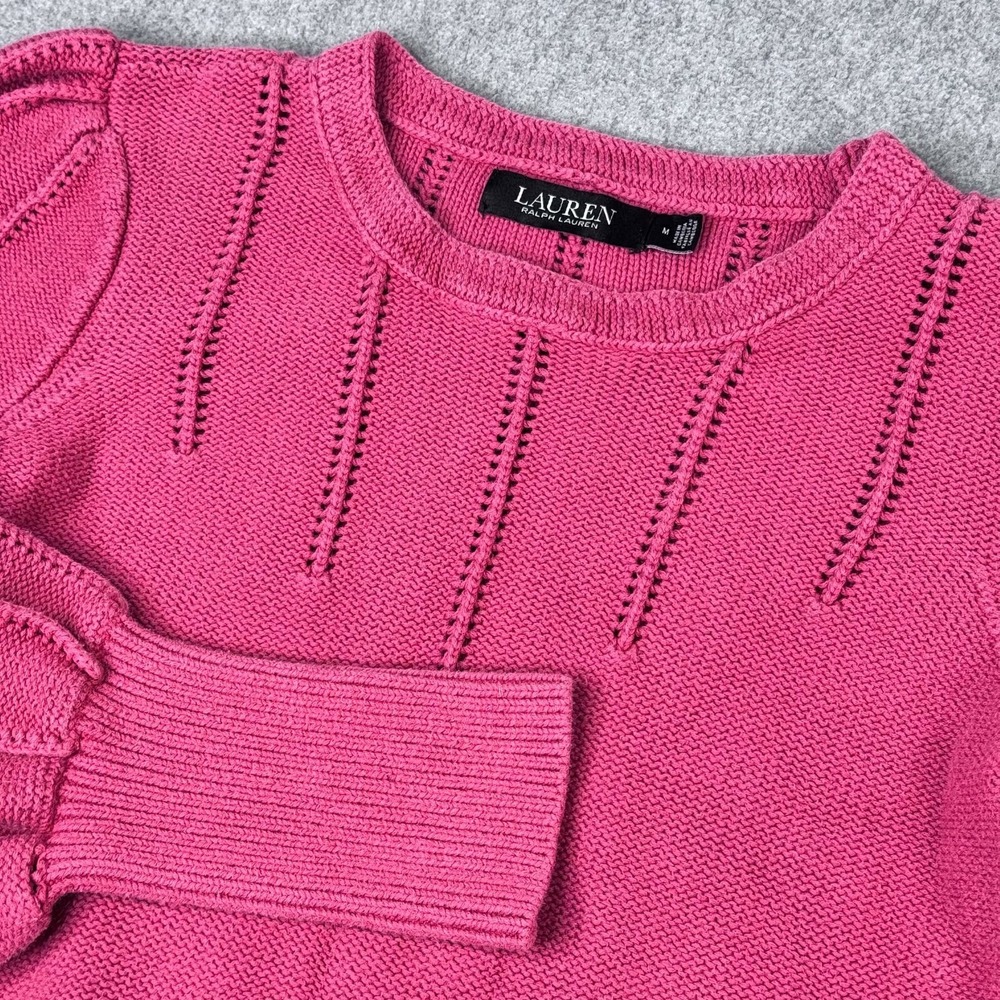 Lauren Ralph Lauren Pink Crew Neck Sweater